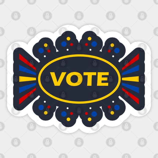 VOTE Sticker by NASMASHOP